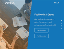 Tablet Screenshot of fuelmedical.com